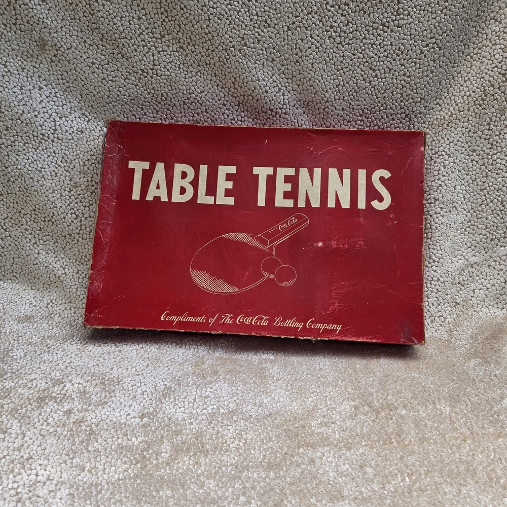 Coca Cola Red Table Tennis Set